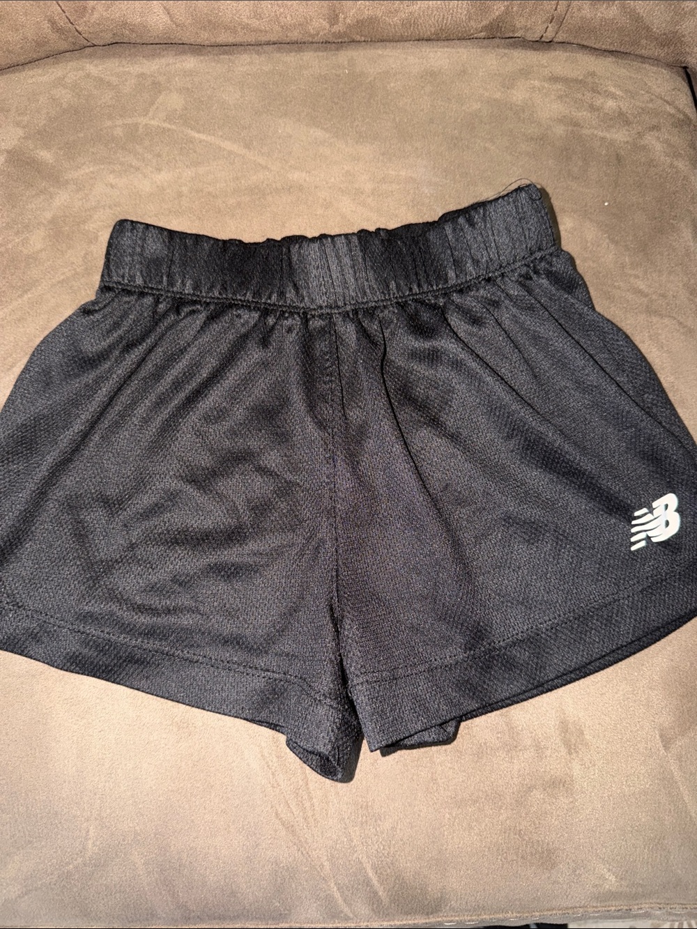 New Balance Black Girls Athletic Shorts